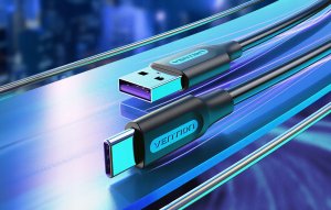 Kabel USB Vention USB-A - USB-C 2 m Czarny (CORBH) 4