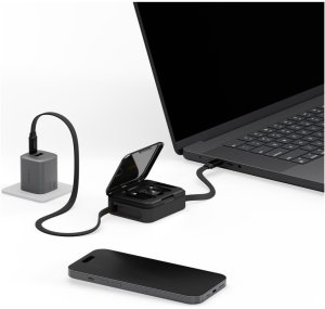 Kabel USB Energea USB-A - USB-C + microUSB + Lightning 1 m Czarny 5