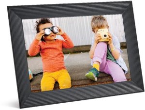 Ramka AURA Aura Frames Carver Mat - Cyfrowa ramka na zdjęcia - 25.7 cm (10.1") - 1280 x 800 - gravel with white mat 2