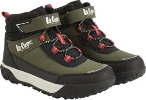 Buty trekkingowe trapery trzewiki dla dzieci Lee Cooper khaki LCJ-25-01-3758K 33 2