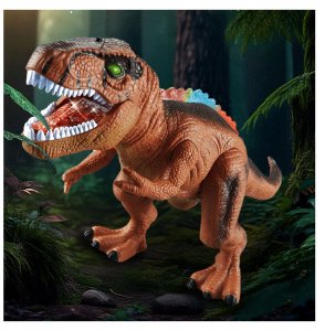 Zdalnie Sterowany Dinozaur Na Pilot Interaktywny T-Rex Chodzi Ryczy Led 11