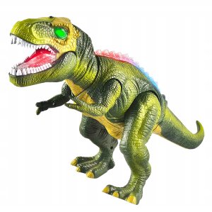 Zdalnie Sterowany Dinozaur Na Pilot Interaktywny T-Rex Chodzi Ryczy Led 12