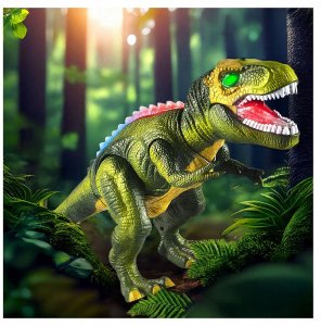 Zdalnie Sterowany Dinozaur Na Pilot Interaktywny T-Rex Chodzi Ryczy Led 14
