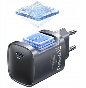 Ładowarka sieciowa USAMS T66 USB-C 45W GaN Fast Charger tarnish 2