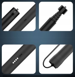 Selfie Stick Powerbank 5000mah Usb-c Monopod 1/4"" Gopro Do Aparatu Kamery / S1-css-05 6