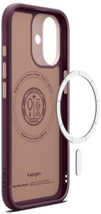 Etui Spigen Nano Pop Mag MagSafe do Apple iPhone 17 Burgundy Bean 11