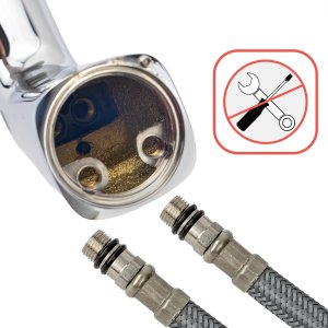 Bateria umywalkowa Avapax Quasar stojąca chrom (ABQA111111) 10