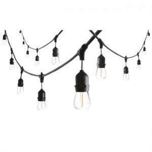 Girlanda LED 24V 15m 15x E27 2