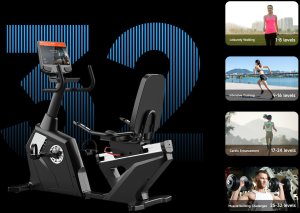 Rower Treningowy Elektromagnetyczny Poziomy Gymost R11 V5 TFT 15.6 10