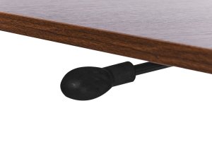 Regulowany stolik pod laptopa 65 x 48 cm ciemne drewno ACADEMIA 3