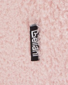 Fotel obrotowy DAVIK Boucle Pastelowy róż 9