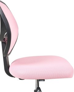 Krzesło biurowe JOYFUL Pastelowy róż 8