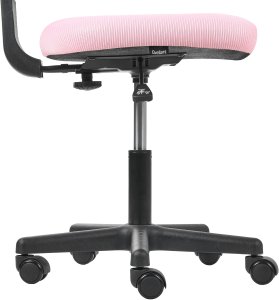 Krzesło biurowe JOYFUL Pastelowy róż 10