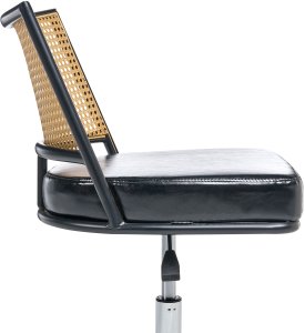 Krzesło biurowe Beliani Krzesło obrotowe NOME Czarny 5