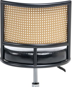 Krzesło biurowe Beliani Krzesło obrotowe NOME Czarny 6