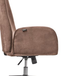 Krzesło biurowe Beliani Clare Brązowe 7