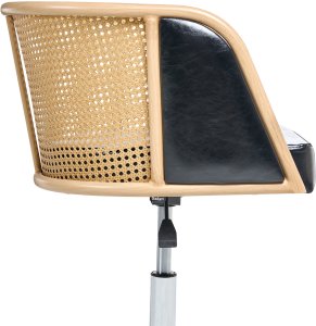 Krzesło biurowe Beliani Krzesło obrotowe ELKHART Czarny 5