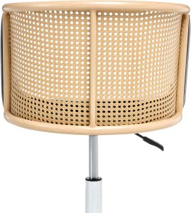 Krzesło biurowe Beliani Krzesło obrotowe ELKHART Czarny 6