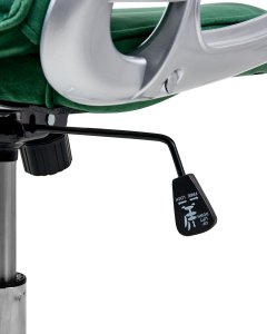 Krzesło biurowe Obrotowy PRINCESS Welur Zielony 9