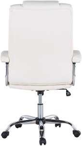 Krzesło biurowe Beliani Fotel biurowy regulowany beżowy ADVANCE 5