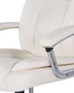 Krzesło biurowe Beliani Fotel biurowy regulowany beżowy ADVANCE 10