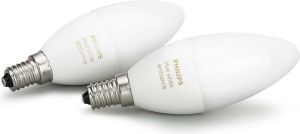 Philips Hue White ambiance, podwójne opakowanie, E14, EU 2