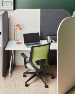 5-panelowa ścianka akustyczna SHADY Szary 400 cm 160 cm 4