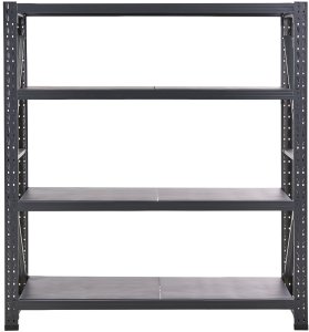 Regał magazynowy FIUGGI Metal 200 cm 60 cm Czarny 3