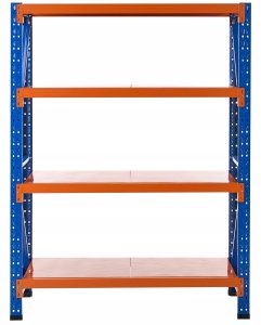 Regał magazynowy FIUGGI Metal 150 cm 60 cm Pomarańczowy 4