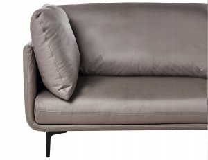 Beliani Sofa 3-osobowa brązowa REVSNES 6