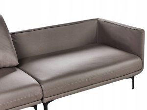 Beliani Sofa 3-osobowa brązowa REVSNES 8