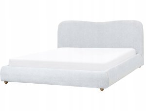 Łóżko z pojemnikiem BLAGNAC 180 x 200 cm Jasnoszary 5