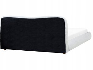 Łóżko z pojemnikiem BLAGNAC 180 x 200 cm Jasnoszary 7