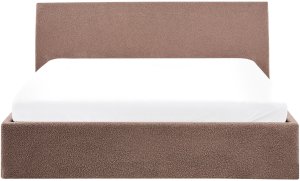 Łóżko z pojemnikiem Boucle ORBEY 160 x 200 cm Brązowy 7