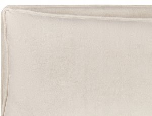 Łóżko z pojemnikiem BAJONNA 180 x 200 cm Jasnobeżowy 8