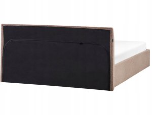 Łóżko z pojemnikiem Boucle ORBEY 180 x 200 cm Brązowy 8