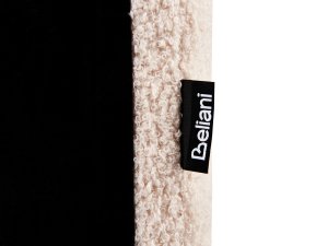 Łóżko z pojemnikiem Boucle BLAGNAC 180 x 200 cm Jasnobeżowy 13