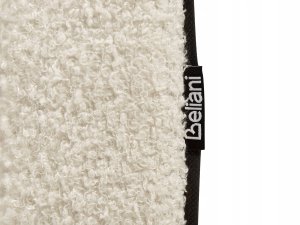 Łóżko z pojemnikiem Boucle CHADENET 180 x 200 cm Złamana biel 11