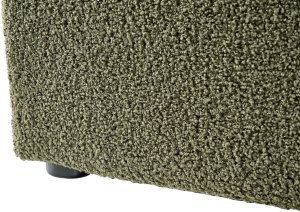 Łóżko z pojemnikiem bez zagłówka Boucle DINAN 160 x 200 cm Ciemnozielony 10