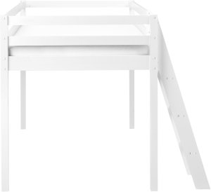 Łóżko na antresoli Drewno sosnowe ASCOUX 90 x 200 cm Biały 6