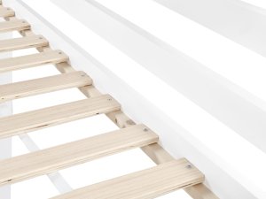 Łóżko na antresoli Drewno sosnowe ASCOUX 90 x 200 cm Biały 9