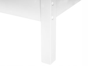Beliani Łóżko dzienne Drewno TRICOT 90 x 200 cm Biały 7