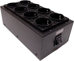 Tomanek TAP8ON+ Listwa zasilająca z filtrami sieci oraz dc blockerem i włącznikiem 4