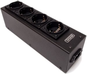 Tomanek TAP4S+ - listwa zasilająca SLIM jednorzędowa do sprzętu audio z filtrem sieci oraz dc blockerem 2