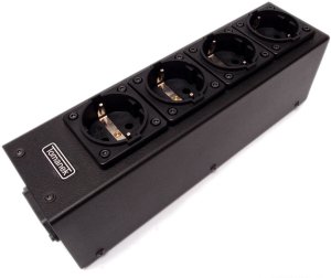 Tomanek TAP4S+ - listwa zasilająca SLIM jednorzędowa do sprzętu audio z filtrem sieci oraz dc blockerem 3