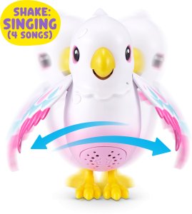 PETS ALIVE Interactive toy Polly the Surprise Magic Bird 8