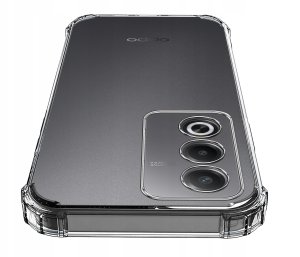 Etui do Oppo A80 5G ANTI-SHOCK CLEAR CASE + Szkło OCHRONNE 9H 3