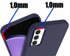 krainaGSM Etui do Samsung Galaxy S23 FE MATOWE SILICONE CASE SATYNOWE PLECKI + Szkło 2
