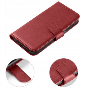Etui do Oppo A79 5G Skórzane PORTFEL SKIN CASE +Szkło 4