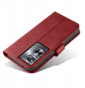 Etui do Oppo A79 5G Skórzane PORTFEL SKIN CASE +Szkło 7